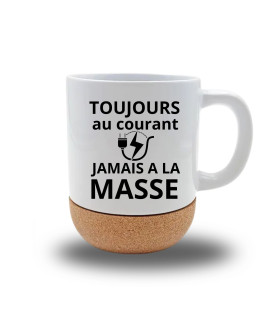 mug pour electricien personnalisé