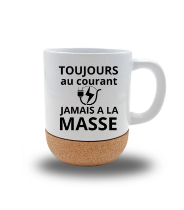 mug pour electricien personnalisé