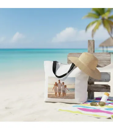 grand sac de plage personnalisé