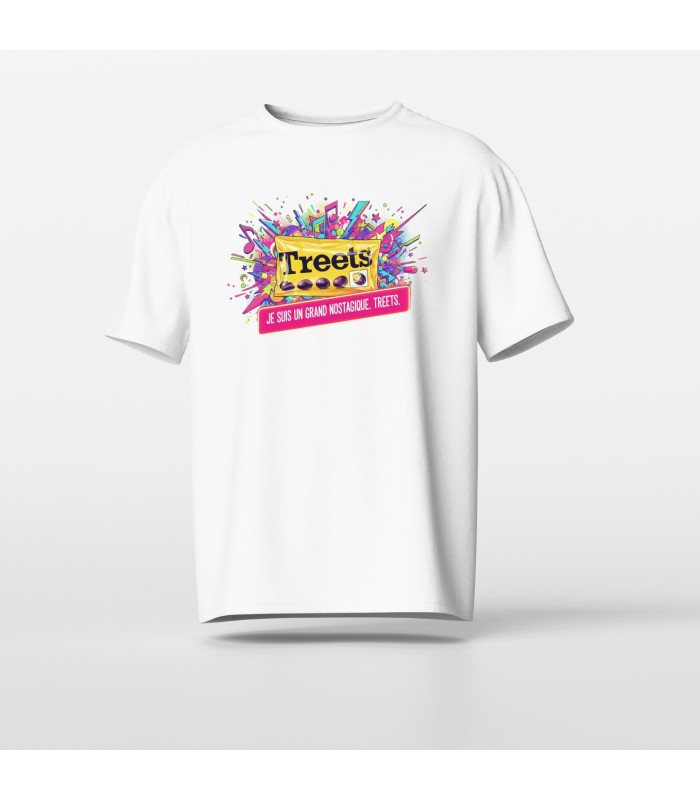 T-shirt Vintage Treets Personnalisable – Prénom au choix