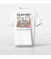 T-shirt Homme "Pas Célibataire" – Humour & Protection de Couple