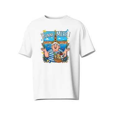 T-shirt Marseille : "Sous le regard de la Bonne Mère"