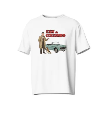 tee shirt fan de columbo