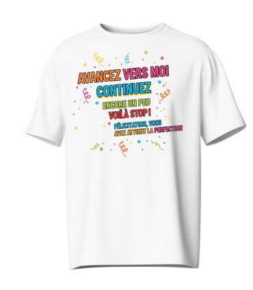 tee shirt rigolo la perfection