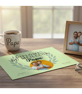 diplome du meilleur papa