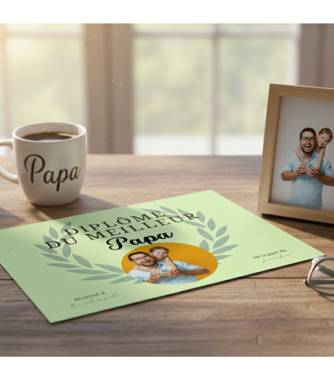 diplome du meilleur papa