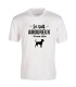 tee shirt je suis amoureux de mon chien