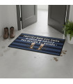 Paillasson Humour "Frottez bien vos pieds" – 35x50 cm