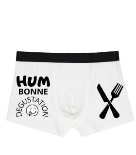 boxer homme bonne degustation