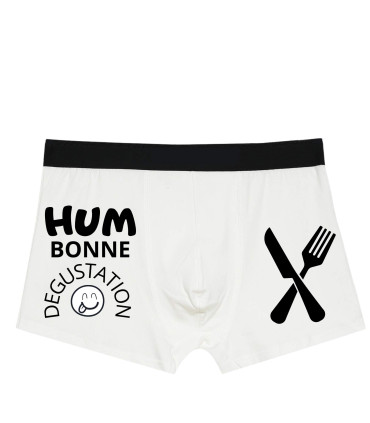 boxer homme bonne degustation