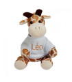 Girafe en Peluche Personnalisée – Photo ou Prénom sur T-shirt
