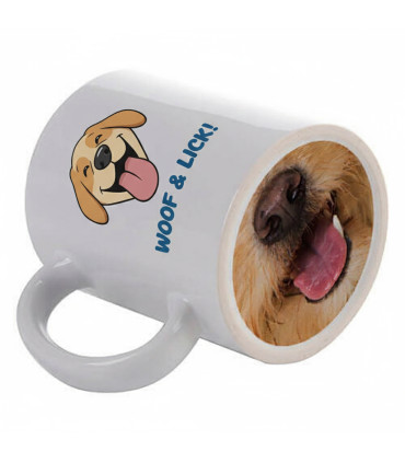 mug rigolo museau de chien