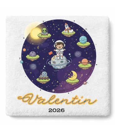 drap de bain espace personnalisé