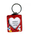 porte cle coeur daisy donald