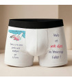 Boxer Homme Humour "Le ciel tombe sur la tête"