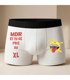 boxer homme humour xl