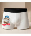Boxer Homme Humour "Juste pour Sourire"