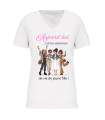 T-shirt EVJF Personnalisé - "Aujourd'hui, c'est ton enterrement de vie de jeune fille !"
