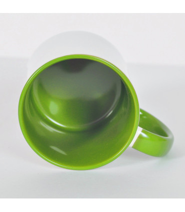 mug plombier interieur vert