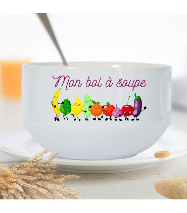 bol à soupe personnalisé