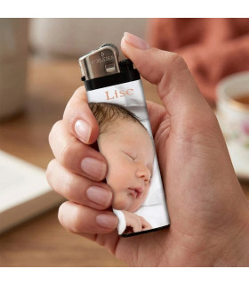 briquet personnalisé photo