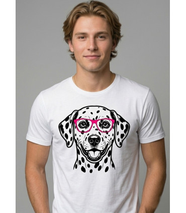 tee shirt homme dalmatien
