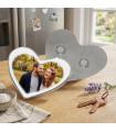 Magnet Cœur Personnalisé en Aluminium