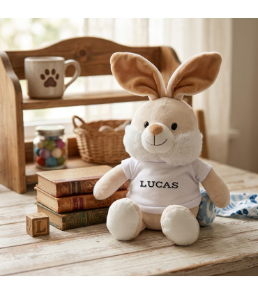 lapin personnalisé avec photo