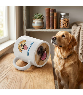 mug chien personnalisable