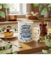 Mug Message "Papa Heureux, Papy Comblé" – Cadeau Grand-Père