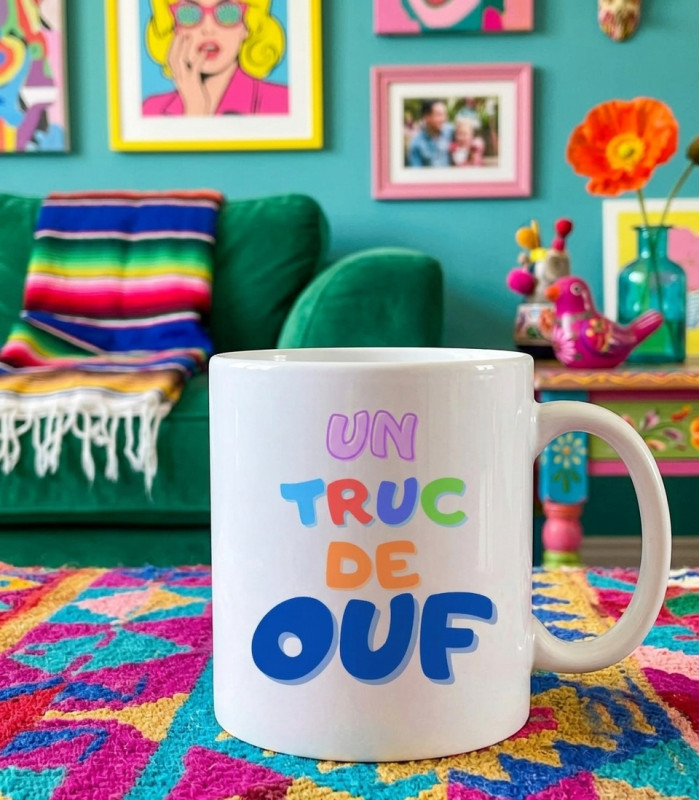 Mug personnalisé un truc de ouf