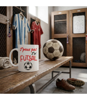 mug personnalisé futsal