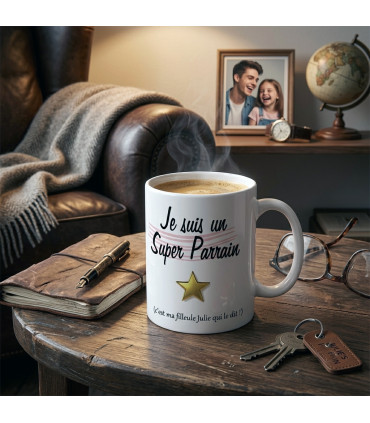 mug pour parrain