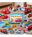 Boite à gouter enfant pompier personnalisée