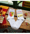Chaussettes Supporters RC Lens Sang et Or Personnalisables