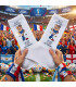 chaussettes supporter equipe de france de football