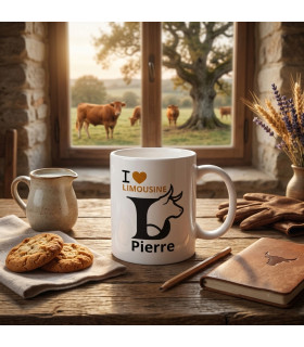 mug personnalisé eleveur de vaches