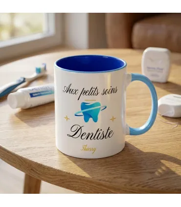 mug pour dentiste personnalisé