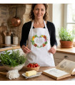 Tablier de cuisine personnalisé "Cuisine avec Amour"