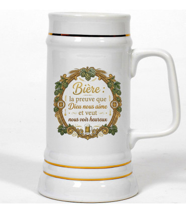 chope à bière citation