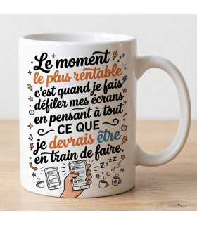 mug rigolo pour un collegue