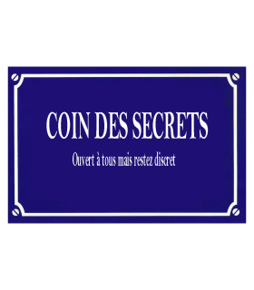 plaque de porte personnalisée