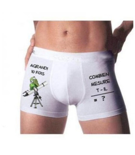 Boxer sans complexe pour homme