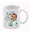 Mug Photo Personnalisé en Céramique Blanche – Cadeau Ultime et Abordable