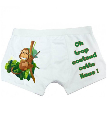 Boxer tarzan rigolo homme