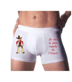 Boxer pour homme personnalisé rigolo et amusant