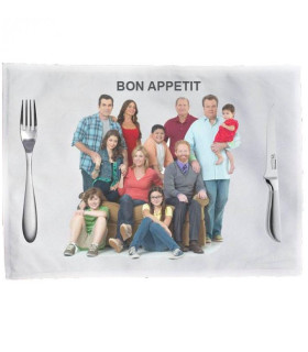 Sous main textile personnalisé