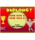 Diplome personnalise a offrir