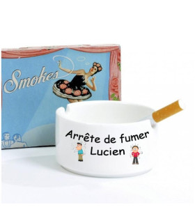 cendrier avec photo personnalisé