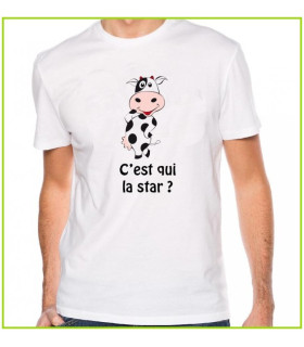 Tee shirt blanc personnalise pas cher